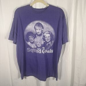 Golden Girls Squad Goals tshirt retro tv show graphic tee funny VTG‎ pop culture
